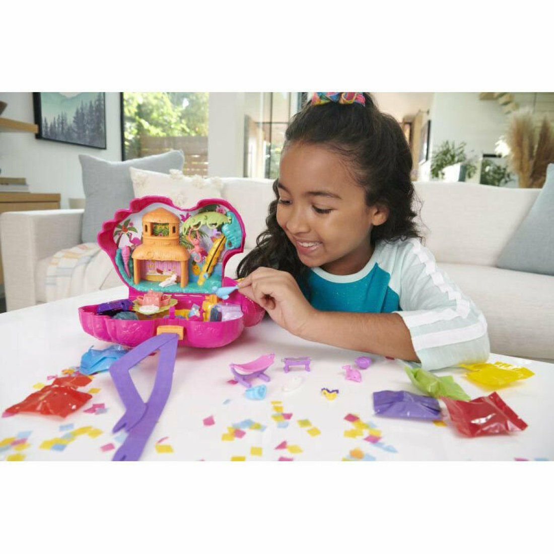Mattel Παιχνίδι Μινιατούρα Polly Pocket Flamingo Party για 4+ Ετών - Image 6