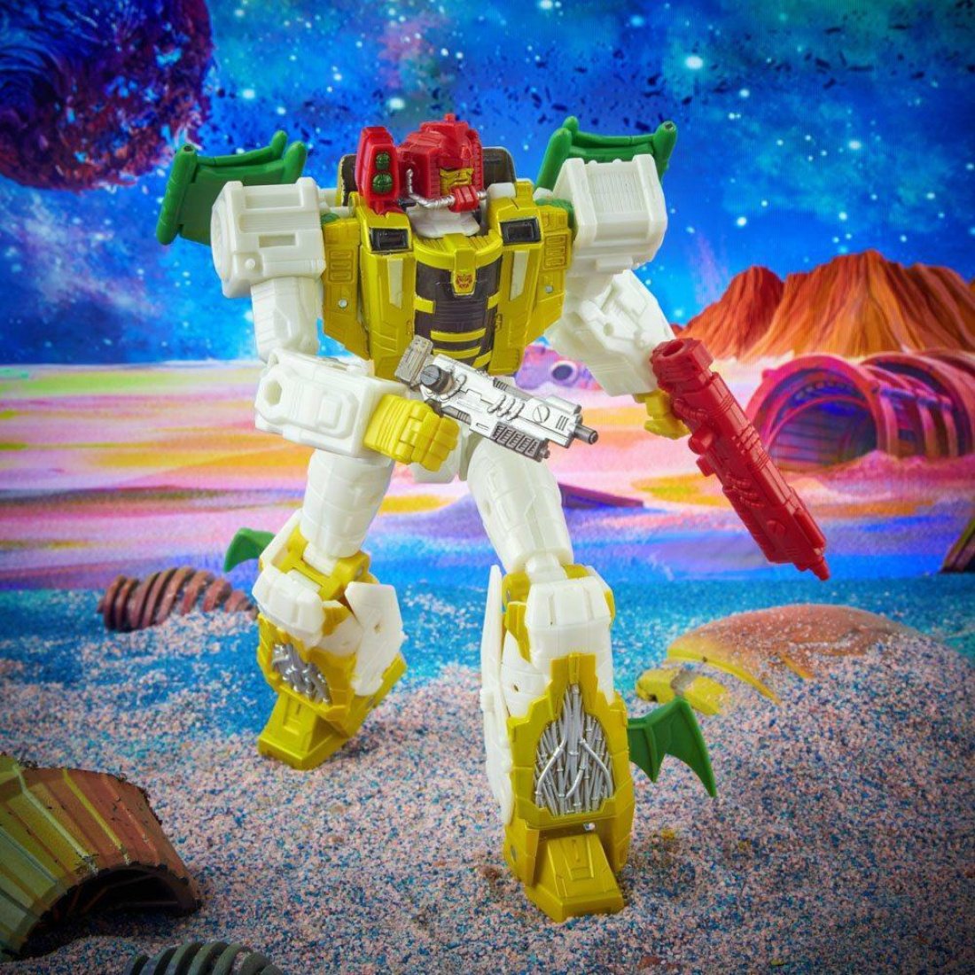 Hasbro Fans - Transformers Generations: Legacy - G2 Universe Jhiaxus Action Figure Voyager Class (Excl.) (F3058) - Image 6