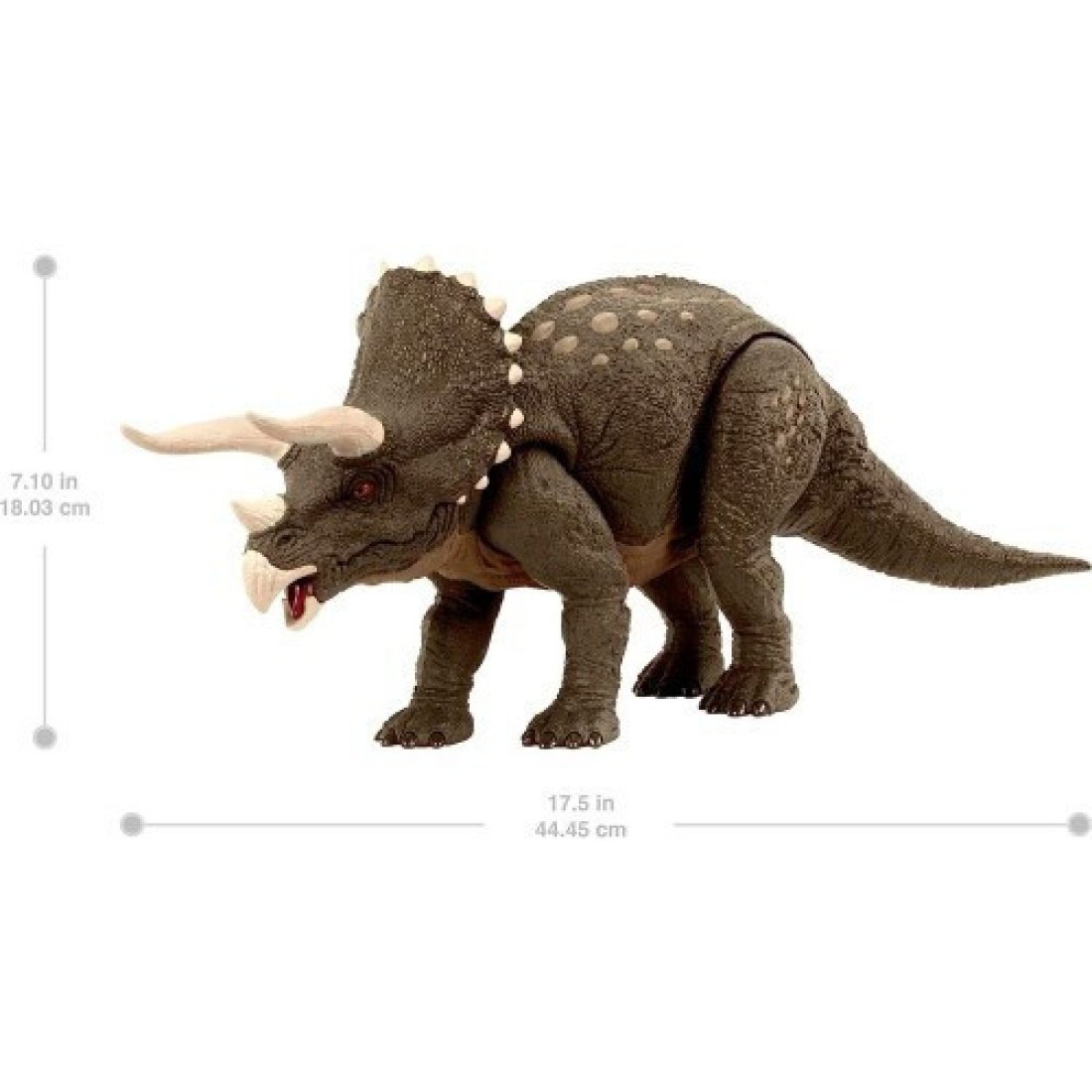 Jurassic Wolrd Triceratops Τρικεράτοψ Από Ανακυκλωμένο Πλαστικό (HPP88) - Image 3