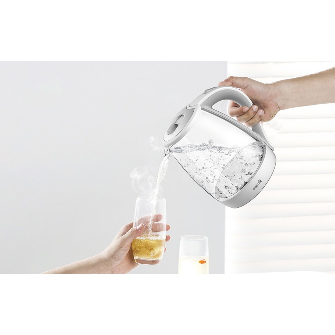 Deerma Βραστήρας 1.7lt 2200W Λευκός - Image 6