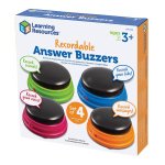Learning Resources Εκπαιδευτικό Παιχνίδι Answer Buzzers για 3+ Ετών