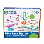 Learning Resources Εκπαιδευτικό Παιχνίδι Γεωμετρίας Dive into Shapes A 'Sea' And Build Geometry Set LER 1773 - Image 2