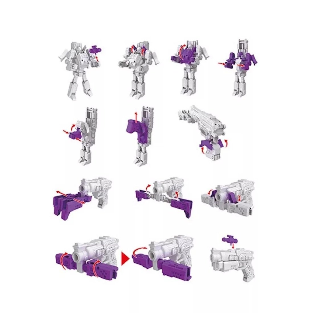Παιχνίδι Toi Toys- Robot Μετασχηματιστής Ρομπότ-Όπλο με μαλακά βέλη 3 Χρώματα - Image 5