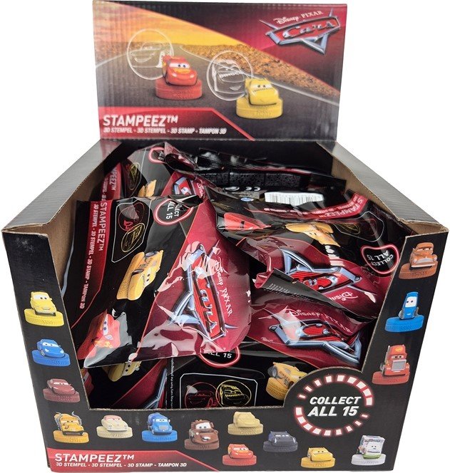 stampeez-cars-blindpack-11-5x11-5cm-3d-stempel-assorti-in-display-30 Cars Σακουλάκι Έκπληξη Στάμπα Σφραγίδα Παιδικές Χειροτεχνίες 11.5×11.5cm 3D - Image 1
