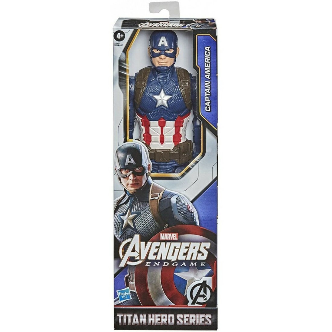 Φιγούρα Captain America Titan Hero (Marvel Avengers) - Hasbro #F1342 - Image 3