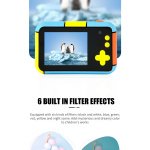 Ψηφιακή φωτογραφική μηχανή για παιδιά D7 Μπλε-Πορτοκαλί 3+ ετών - Image 11