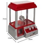 Candy Grabber Machine Μηχανή Παιχνίδι για Καραμέλες και Ζαχαρωτά με Δαγκάνα, διαστάσεων 25.5 x 19.5 x 34.5 εκ. - Image 2