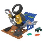 Hot Wheels Monster Trucks Arena World Σετ Με Ρομπογορίλα (HPN71) - Image 2
