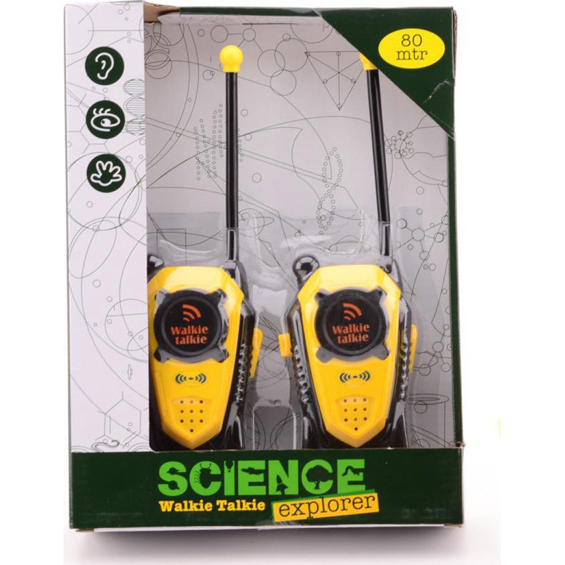 Science Explorer Walkie Talkie +/- 80 m. 20x27cm - Image 2