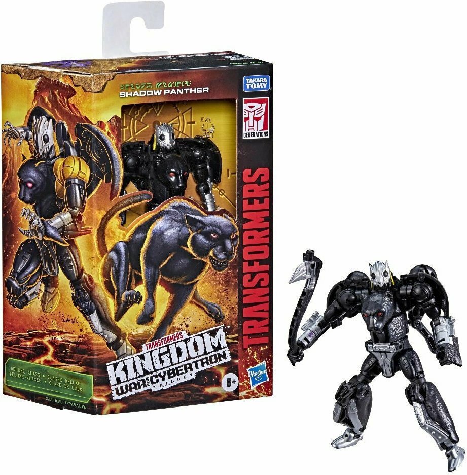 20211224133643_9e7d0ff6 Transformers Deluxe Class Shadow Panther Kingdom για 8+ Ετών 14εκ. - Image 1