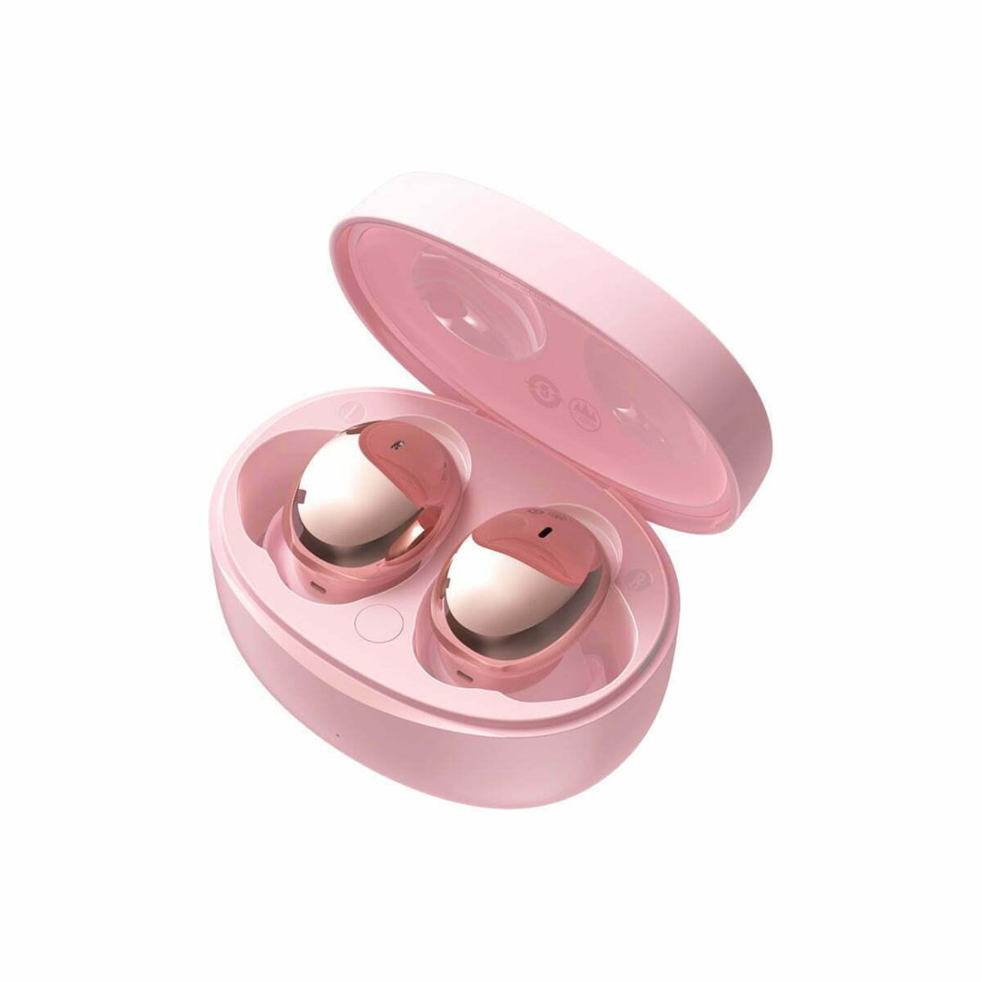Baseus Bowie E2 In-ear Bluetooth Handsfree Ακουστικά με Θήκη Φόρτισης Ροζ - Image 3