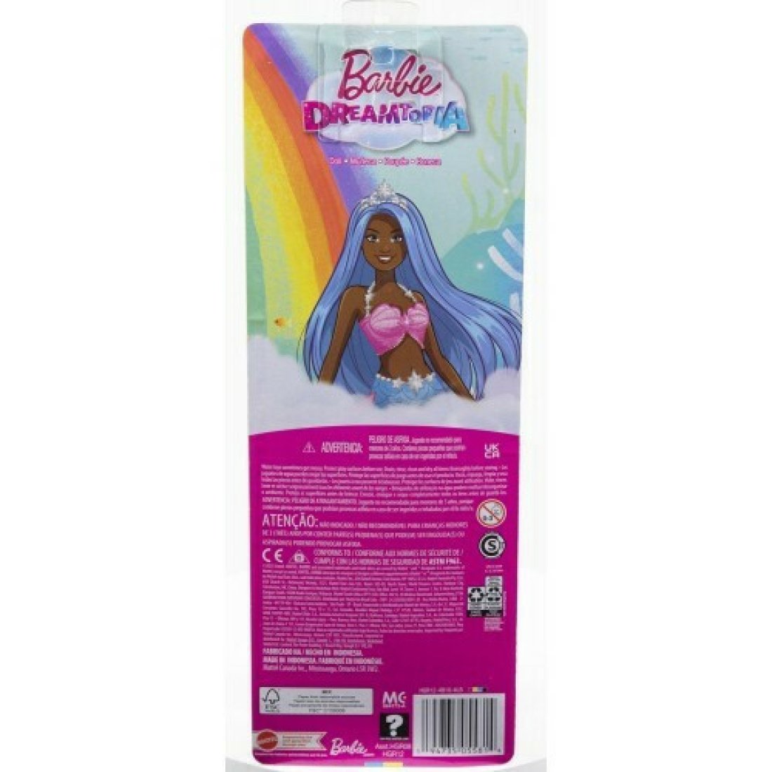 Barbie Dreamtopia: Γοργόνα Mattel HGR12 Μπλε Μαλλιά - Image 6