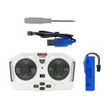 Εκσκαφέας Caterpillar Τηλεκατευθυνόμενος 11channel Με Επαναφορτιζόμενες Μπαταρίες Άσπρο 1:14 - Image 3