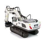 Εκσκαφέας Caterpillar Τηλεκατευθυνόμενος 11channel Με Επαναφορτιζόμενες Μπαταρίες Άσπρο 1:14 - Image 4