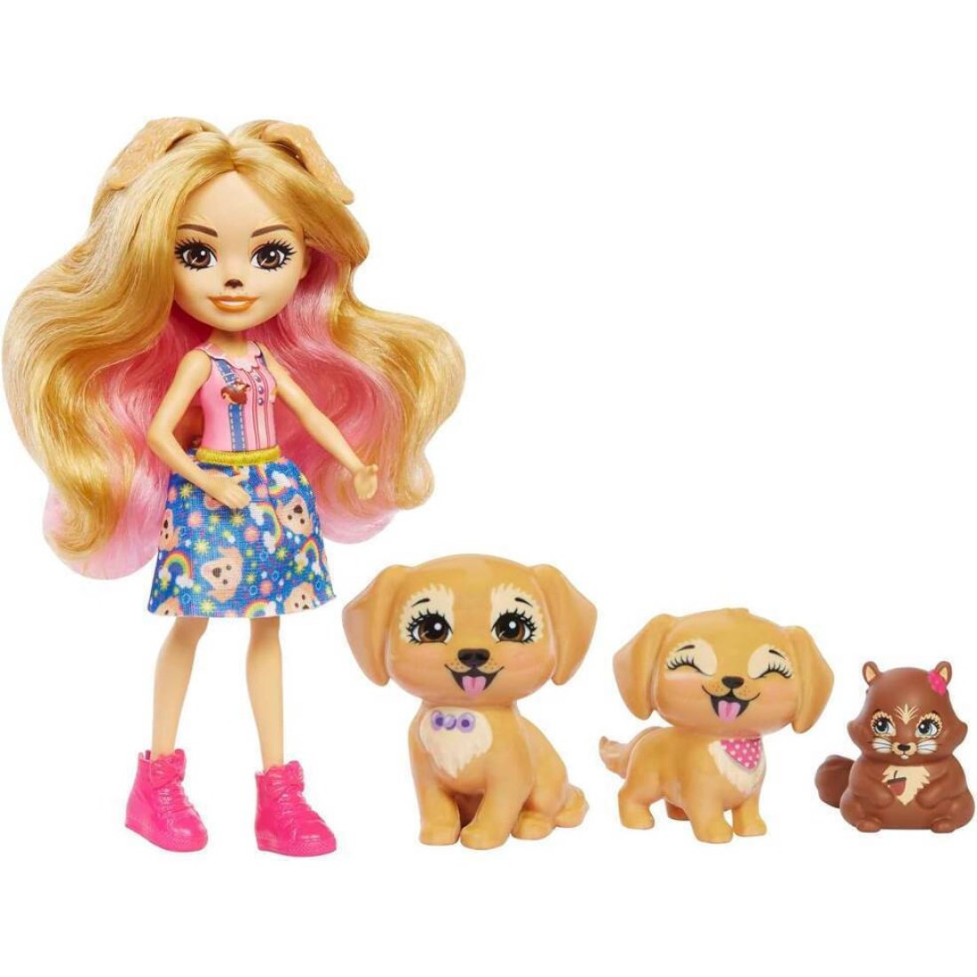 Enchantimals Κούκλα Enchantimals City Tails Gerika Golden Retriever Family για 3+ Ετών - Image 2
