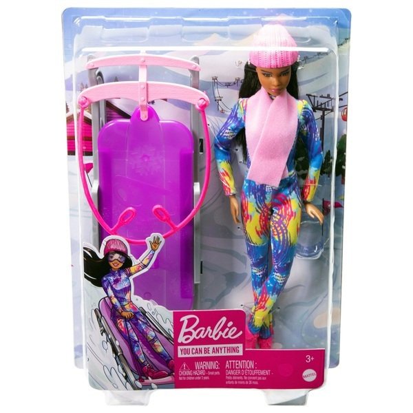 20240528112903_barbie_koukla_sanides_cheimerini_peripeteia Κούκλα Barbie You can be anything με Έλκηθρο 23x32cm - Image 1