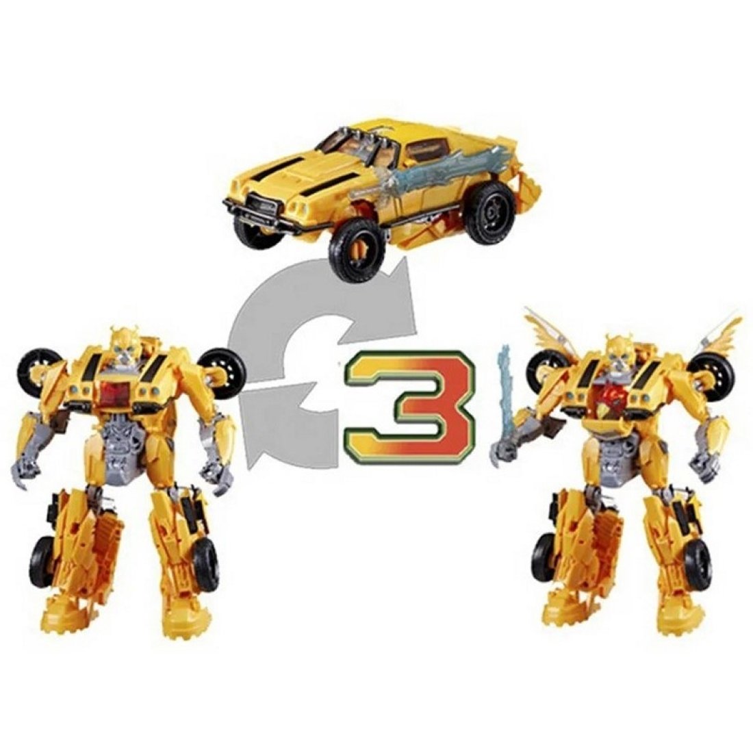 Transformers: Rise Of The Beasts Electronic Action Figure Beast-mode Bumblebee Φιγούρα Δράσης ύψους 25εκ. - Image 5