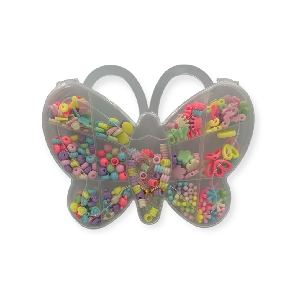 844e6cca46601c56f26b45d453e60d4f Σετ Με Χάντρες Για Χειροτεχνίες Σε Σχήμα Πεταλούδας - Image 1