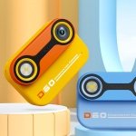 Παιδική Αδιάβροχη Κάμερα D60 1080P FHD για Κορίτσια Αγόρια 3-12 ετών Μπλε - Image 3