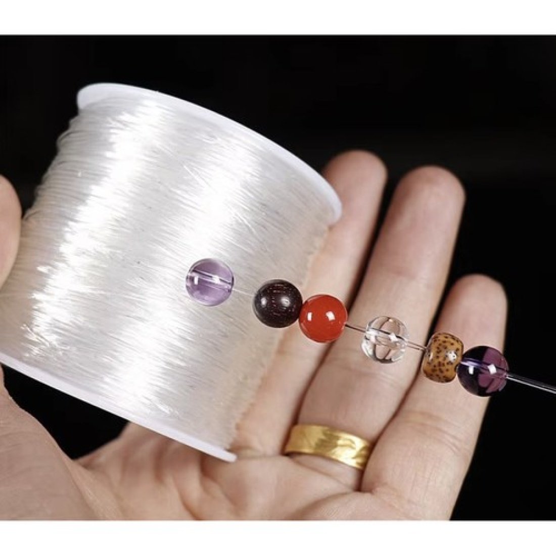 Ελαστική Πετονιά για Κοσμήματα 40μετρα making bracelets - 40m Kruzzel 24753 - Image 15