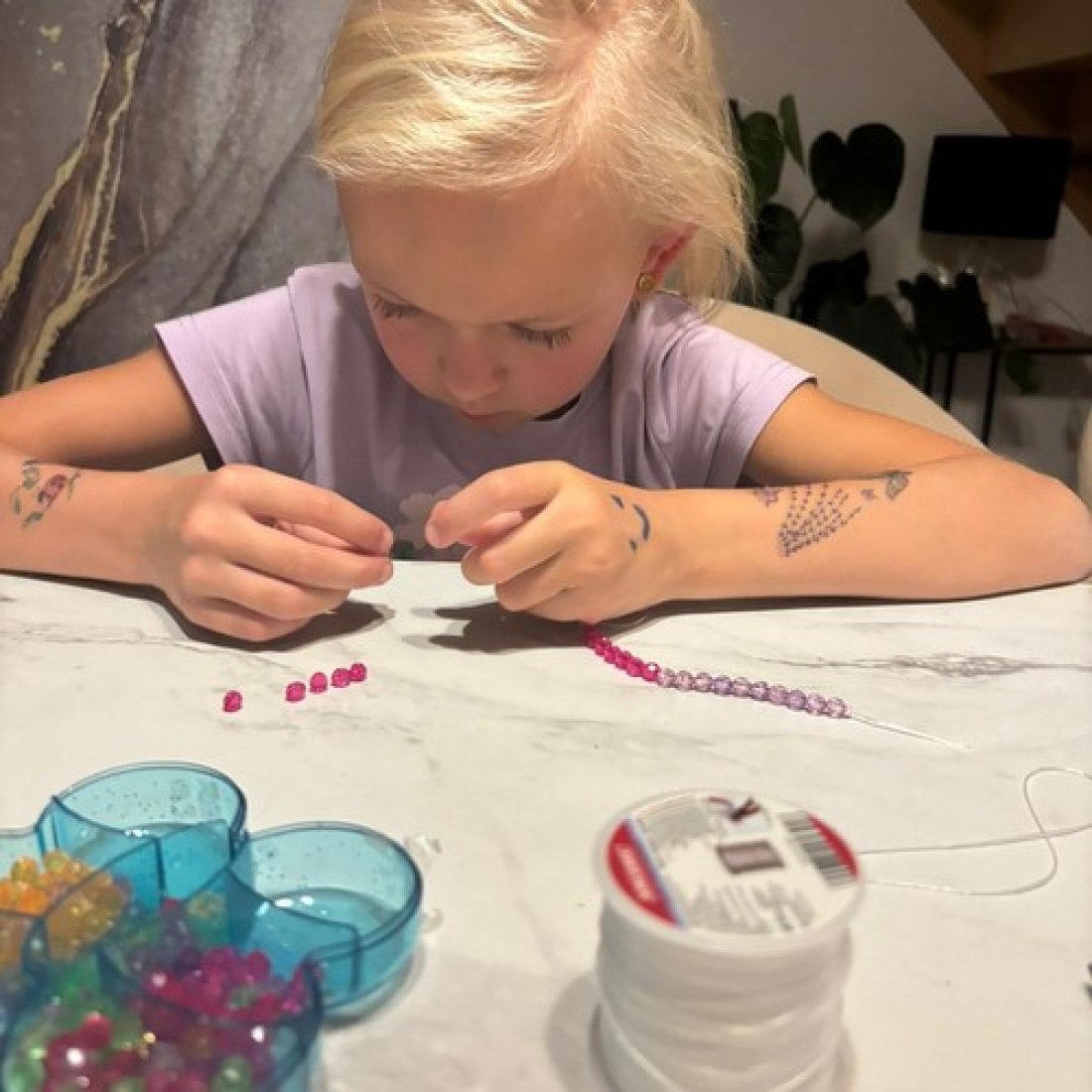 Ελαστική Πετονιά για Κοσμήματα 40μετρα making bracelets - 40m Kruzzel 24753 - Image 8
