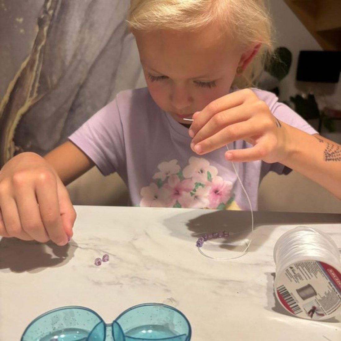 Ελαστική Πετονιά για Κοσμήματα 40μετρα making bracelets - 40m Kruzzel 24753 - Image 9