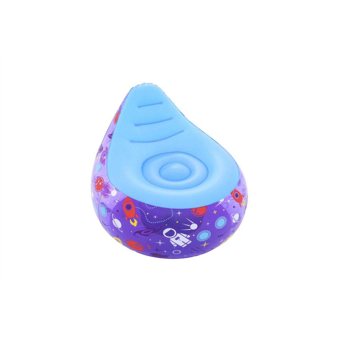 Πουφ Φουσκωτή Καρέκλα Bestway Διαστημόπλοιο με Led 72 X 72 X 64 cm - Image 2