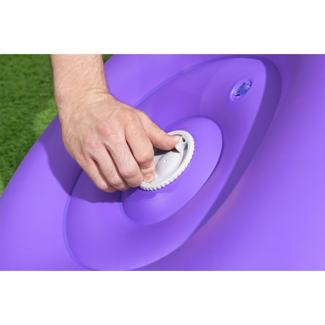 Πουφ Φουσκωτή Καρέκλα Bestway Διαστημόπλοιο με Led 72 X 72 X 64 cm - Image 8