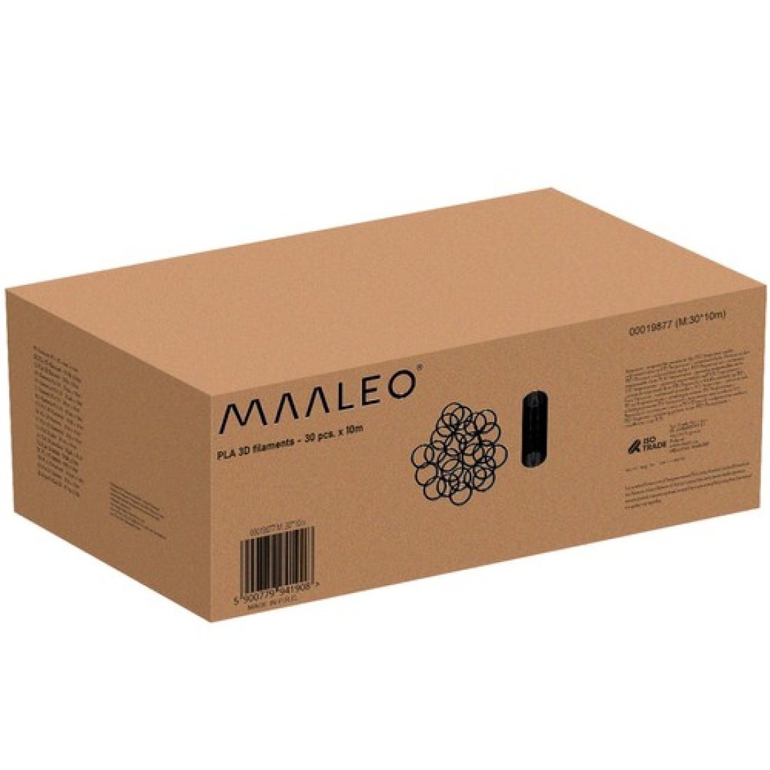 Kruzzel 30 Τεμάχια PLA 3D Printer Filament 1.75mm Πολύχρωμο 0.038kg - Image 10