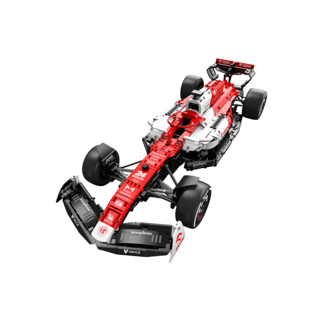 Rastar Original Alfa Romeo Bolid F1 C42 Κόκκινο Τηλεκατευθυνόμενο Αυτοκίνητο 94400 1:8 - Image 4
