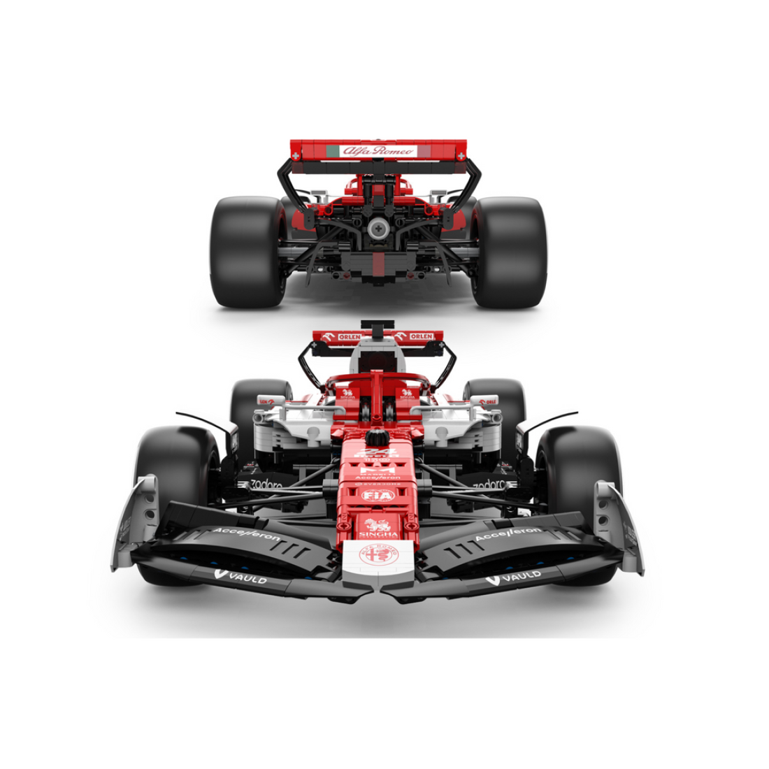 Rastar Original Alfa Romeo Bolid F1 C42 Κόκκινο Τηλεκατευθυνόμενο Αυτοκίνητο 94400 1:8 - Image 5