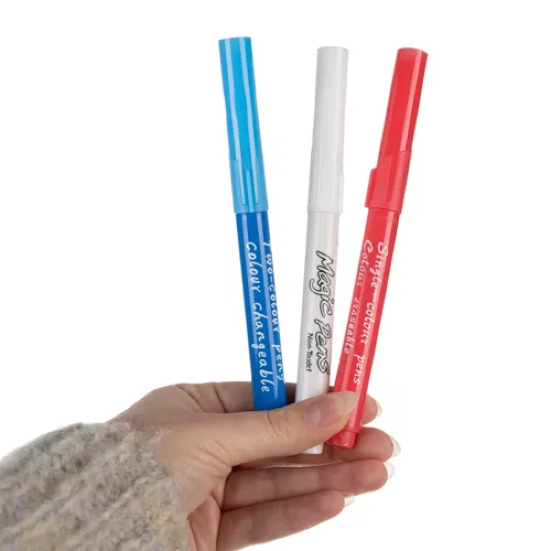 Σετ μαγικών μαρκαδόρων για αλλαγή χρωμάτων, 25 κομμάτια, με αόρατο μελάνι και εφέ 3D 23201 - Image 6