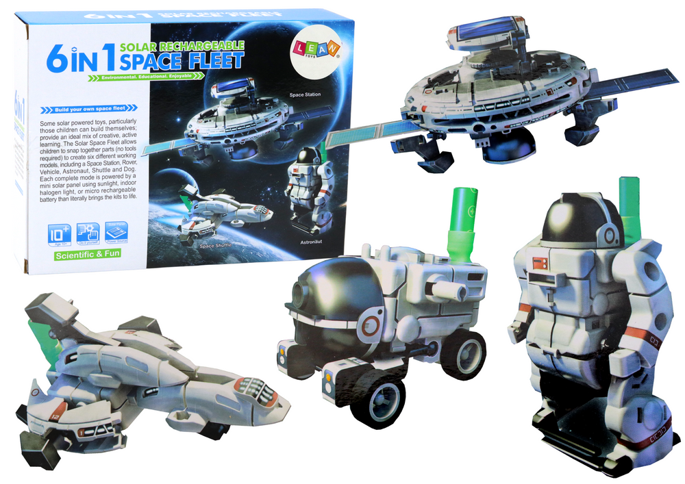 eng_pl_Solar-Educational-Set-6in1-Spaceships-Astronaut-19745_1 (1) 6 σε 1 Κιτ Solar Ηλιακό Εκπαιδευτικό Παιχνίδι Ρομποτικής Κατασκευής Διαστήματος DIY Kit - Image 1