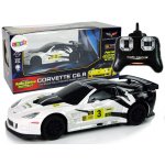 Τηλεκατευθυνόμενο Αυτοκίνητο R/C Corvette C6.R Λευκό 1:24