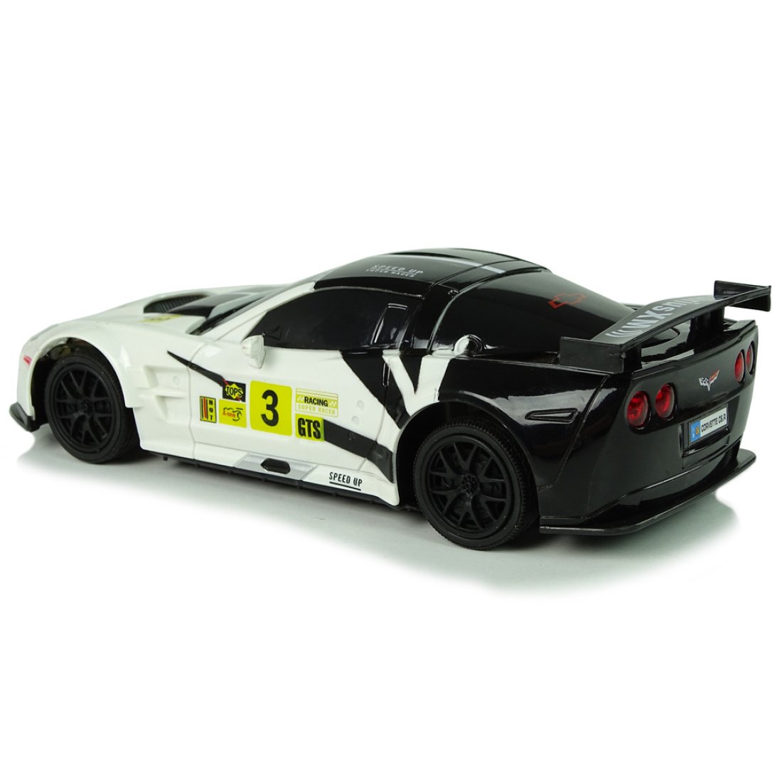 Τηλεκατευθυνόμενο Αυτοκίνητο R/C Corvette C6.R Λευκό 1:24 - Image 4