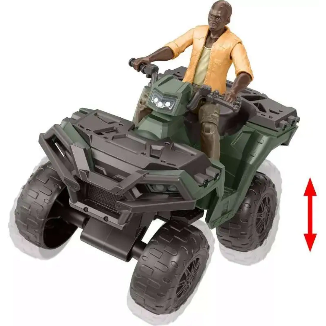Jurassic Park World Barry Sembene ATV Pack Legacy Collection Velociraptor Βελοσιράπτορας (MATTHTP62) - Image 3