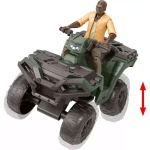 Jurassic Park World Barry Sembene ATV Pack Legacy Collection Velociraptor Βελοσιράπτορας (MATTHTP62) - Image 3