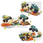 Mattel Mega Hot Wheels: Monster Trucks Smash & Crash - Mega-Wrex Boneyard Stunt Course (HKF89). - Image 2