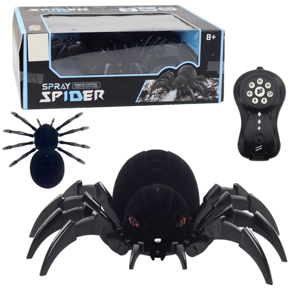 eng_pl_RC-Black-Widow-Remote-Control-Spider-Smoke-Effect-24395_1 Τηλεκατευθυνόμενο Παιχνίδι RC Αράχνη Μαύρη Χήρα με Εφέ Καπνού και Ήχους - Image 1