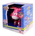 Αεροπλανάκι-Ελικοπτεράκι Super Wings Deluxe Transforming-Supercharged Dizzy με ήχο και φώς 22x21cm - Image 3