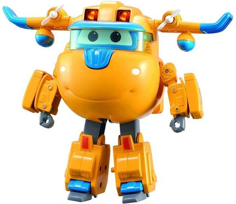 super-wings-deluxe-transforming-supercharged-donnie-met-licht-en-geluid-22x21cm-2 Αεροπλανάκι Super Wings Deluxe Transforming-Supercharged Donnie με ήχο και φώς 22x21cm - Image 1