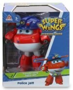 Αεροπλανάκι Super Wings Transforming Police Jett 15x17cm - Image 2