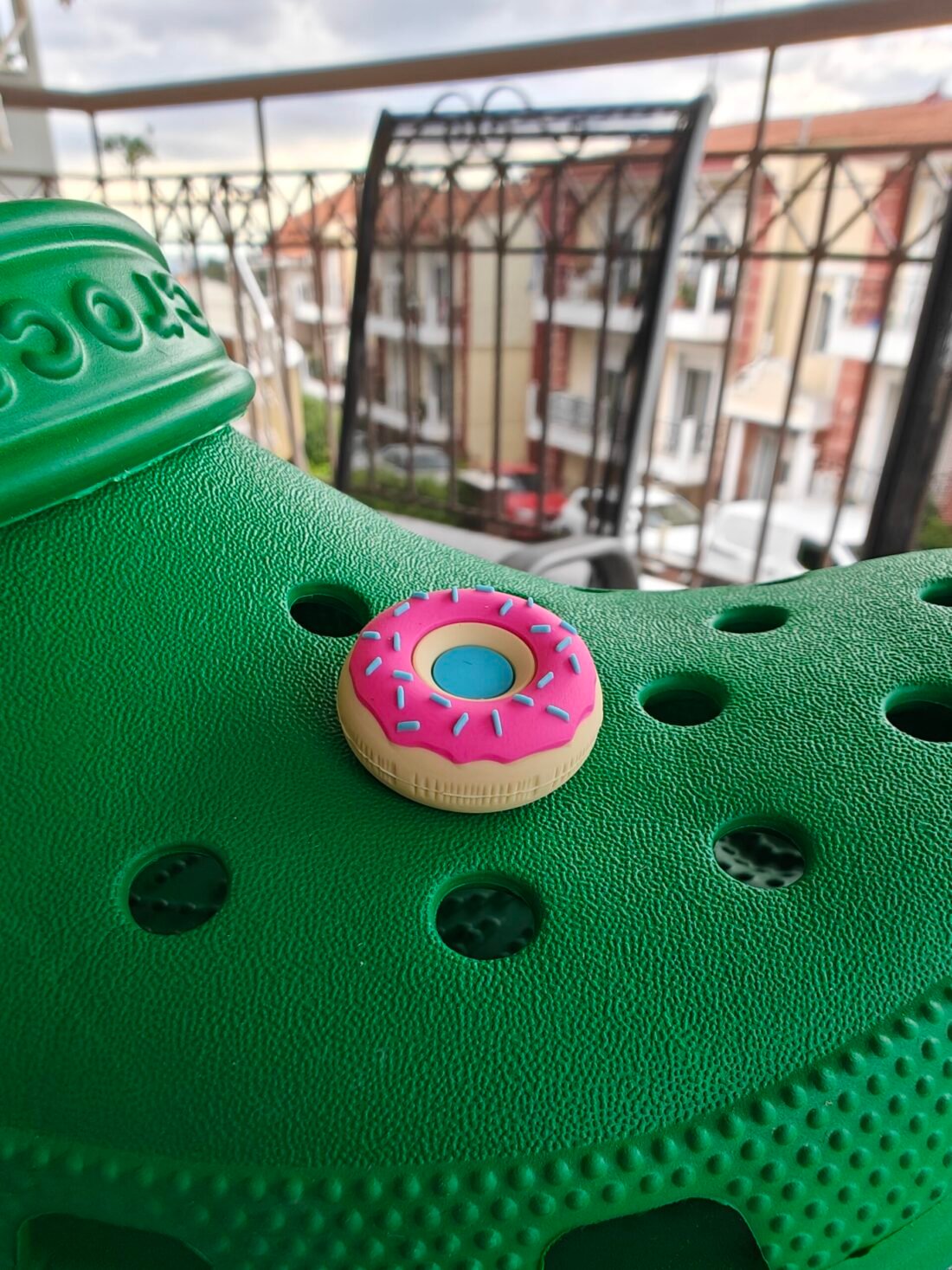 Αξεσουάρ για Διακόσμηση Παπουτσιών Crocs σχέδιο 3D Donuts Ροζ - Image 3