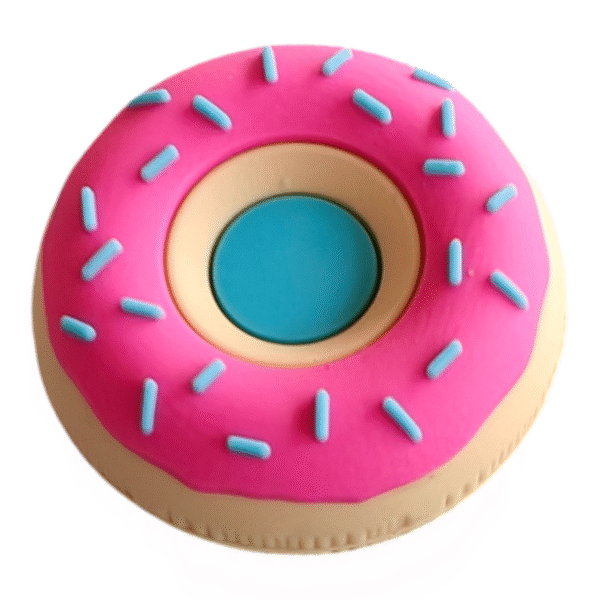 Αξεσουάρ για Διακόσμηση Παπουτσιών Crocs σχέδιο 3D Donuts Ροζ