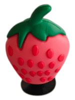 Αξεσουάρ για Διακόσμηση Παπουτσιών Crocs σχέδιο 3D Φράουλα Ροζ