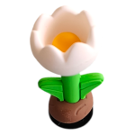 Αξεσουάρ για Διακόσμηση Παπουτσιών Crocs σχέδιο 3D Τουλίπα  Λευκό