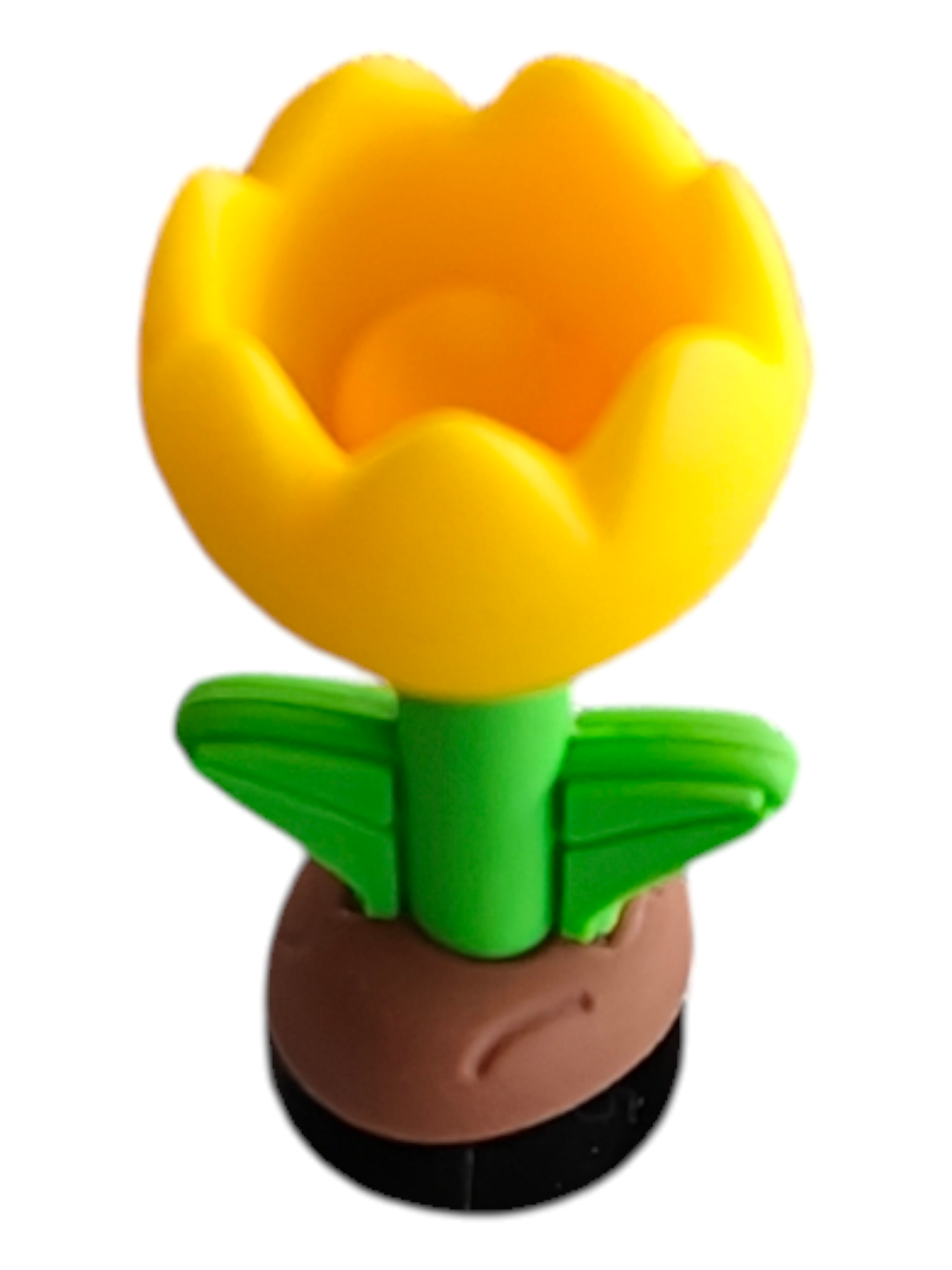 Photoroom-20250510_172552_21 Αξεσουάρ για Διακόσμηση Παπουτσιών Crocs σχέδιο 3D Τουλίπα Κίτρινη - Image 1