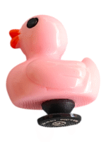 Αξεσουάρ για Διακόσμηση Παπουτσιών Crocs σχέδιο 3D Παπάκι Ροζ