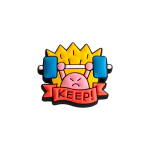 Αξεσουάρ για Διακόσμηση Παπουτσιών Crocs σχέδιο Strong Arm Μπάρα Keep