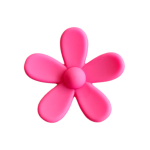 Αξεσουάρ για Διακόσμηση Παπουτσιών Crocs σχέδιο Μαργαριτα Λουλούδι Ροζ